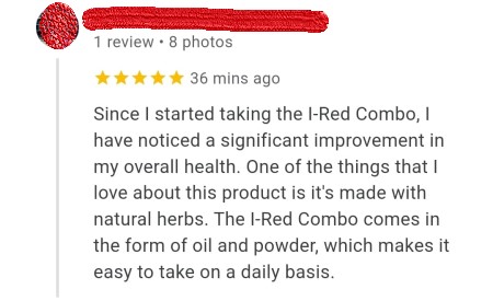 Geniune Customer Reviews on iRed