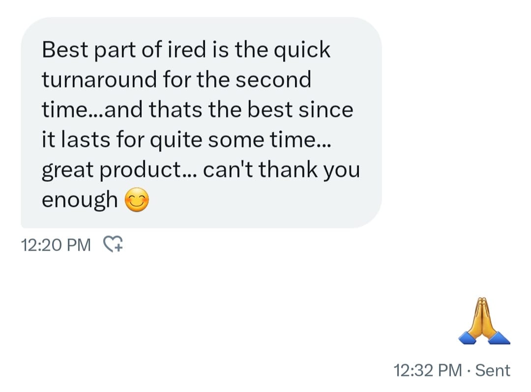 Geniune Customer Reviews on iRed