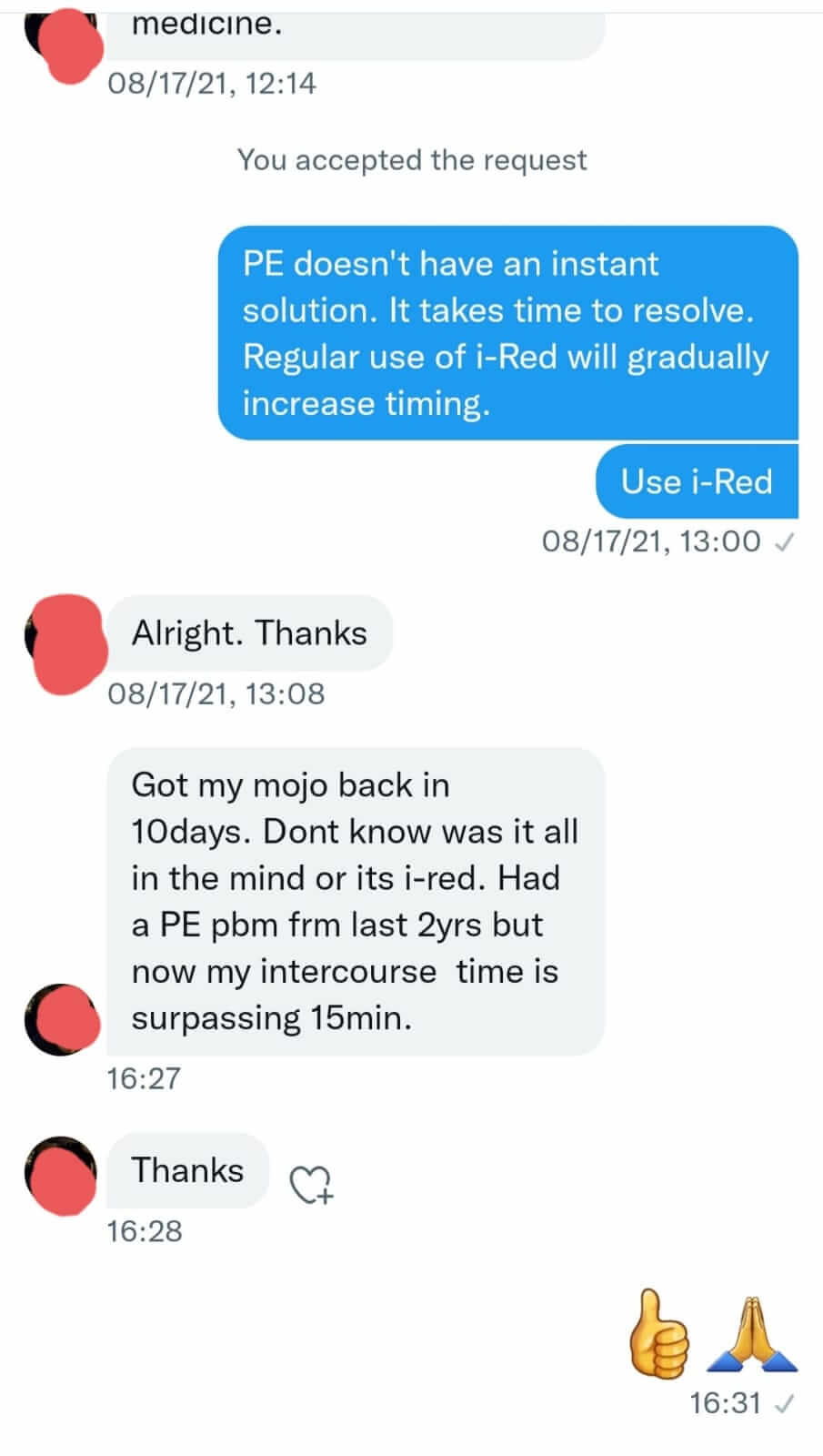 Geniune Customer Reviews on iRed